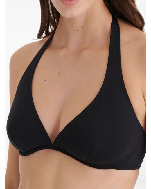 Top Bikini Initiale di Eres in Black
