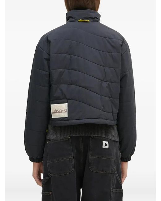 Columbia Black Wallowa Quilted Cropped Jacket