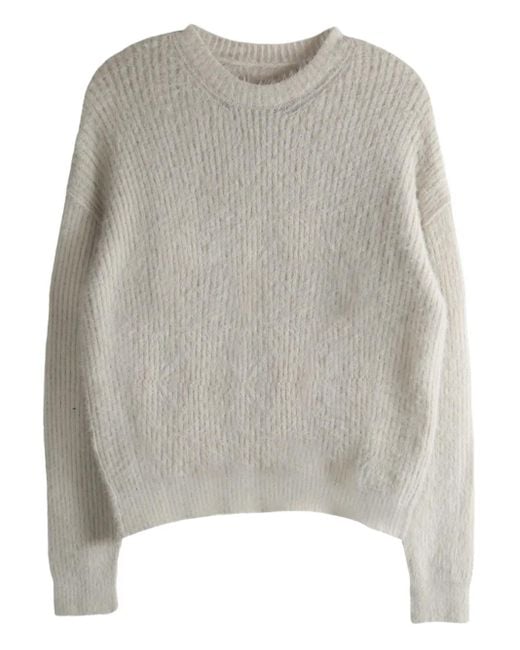 Uma Wang Round-neck Sweater Gray