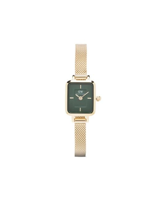 Daniel Wellington Green Quadro Mini 19Mm