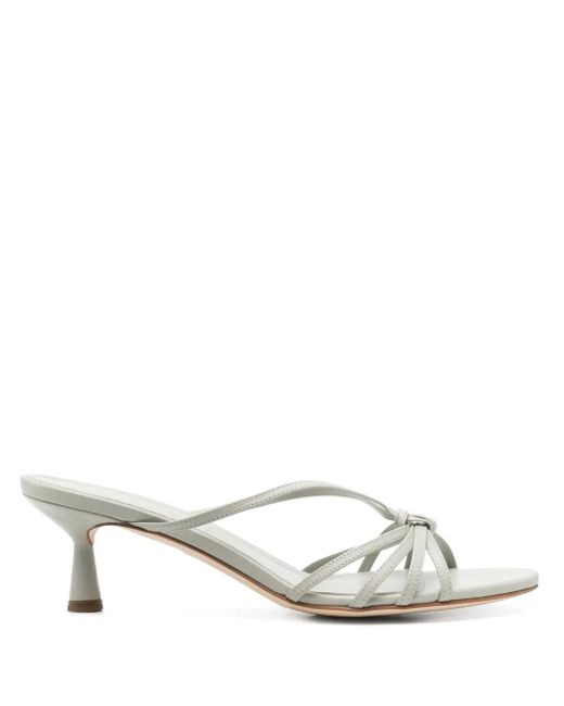 Aeyde White 55Mm Abby Sandals