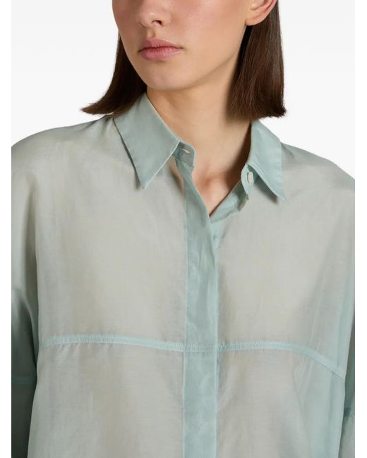 Glanshirt Green Long-Sleeve Shirt