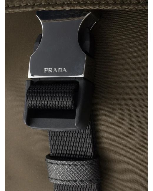 Prada Metallic Re-Nylon Smartphone Case for men