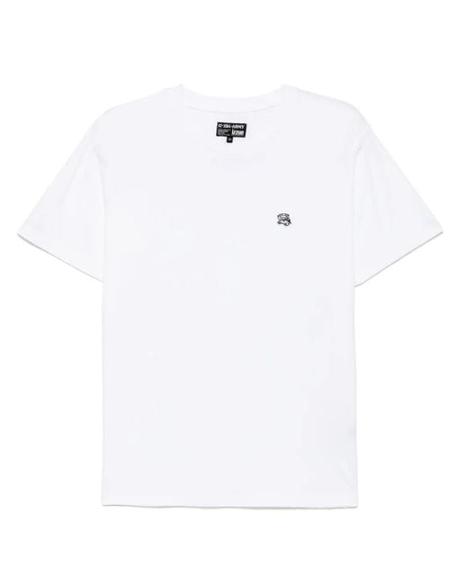 Izzue White Logo-Patch T-Shirt for men