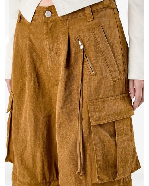 CAMPERLAB White Cargo-Pockets Trousers