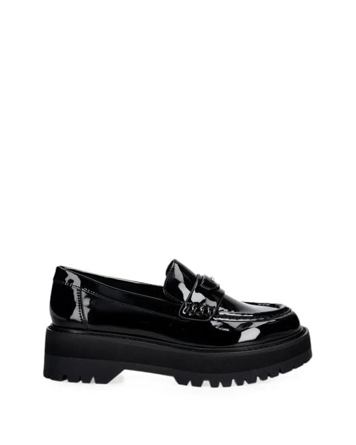 DKNY Black Belisa Chunky-Sole Loafers