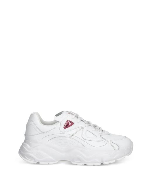 Just Cavalli White New Casper Sneakers
