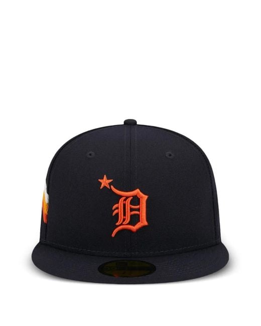 KTZ Blue 59Fifty Detroit Tigers 2023 All Star Game Fitted Cap Hat for men