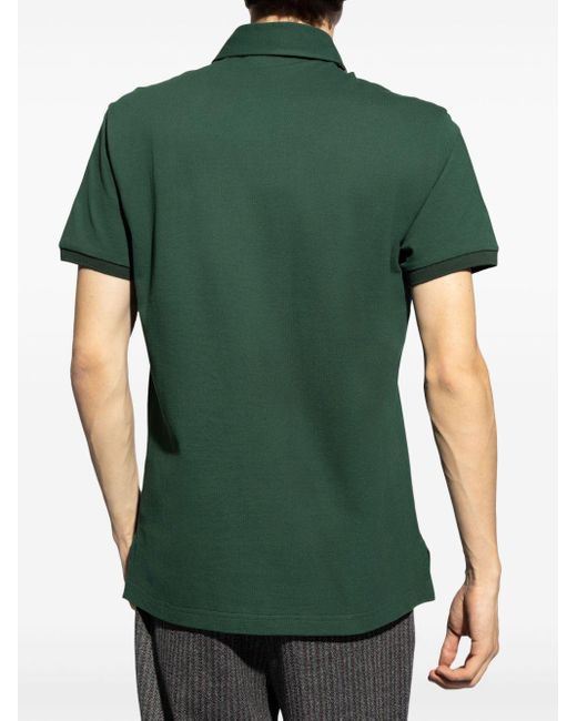Etro Green Short-sleeve Polo for men