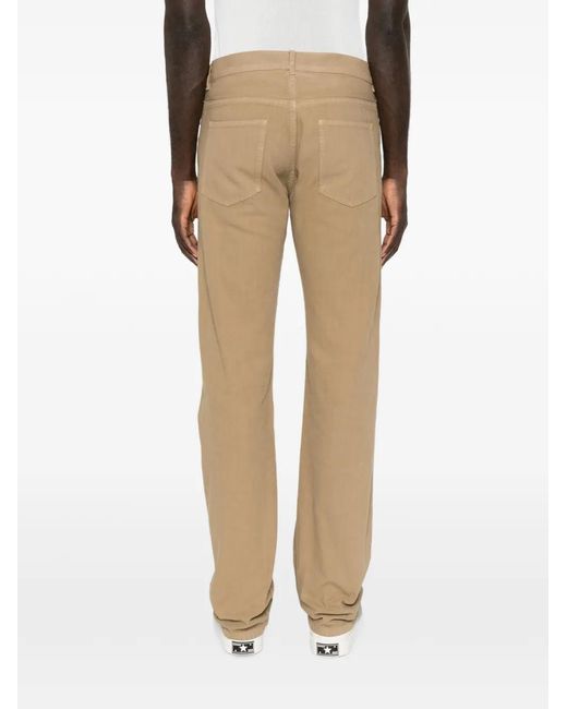A.P.C. Natural Five-Pocket Straight-Leg Jeans for men