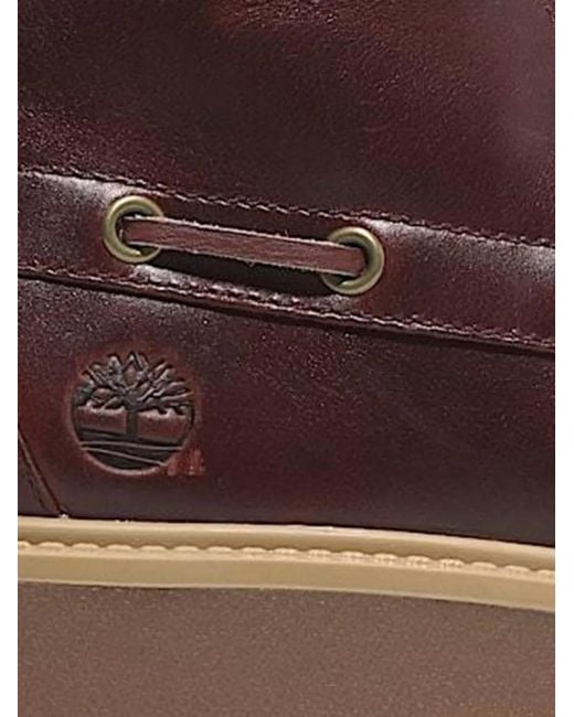 Timberland Purple Kiltie Stone Street Platform Ankle Boots