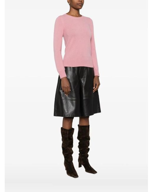 ABSOLUT CASHMERE Pink Catelina Crew-Neck Sweater