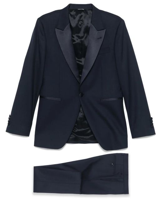 Reveres 1949 Blue Virgin-Wool Suit for men