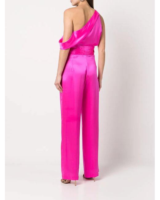 Michelle Mason High Waist Broek in het Pink