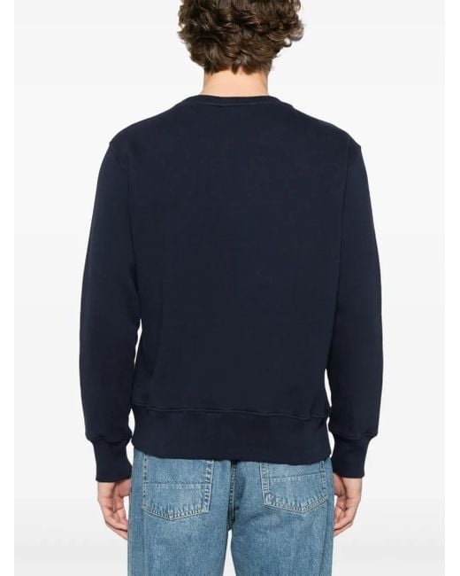 Autry Katoenen Sweater in het Blue voor heren