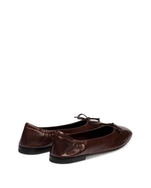 Pomme D ́Or Brown Giorgia Ballet Flats