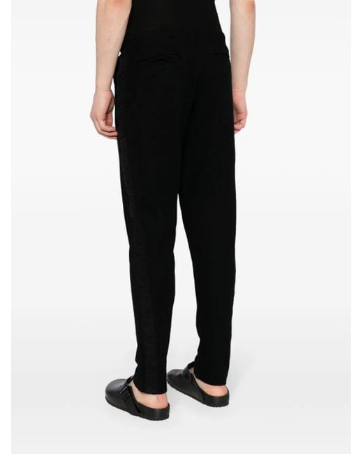 Pantalon De Jogging À Bords Contrastants Greg Lauren pour homme en coloris Black