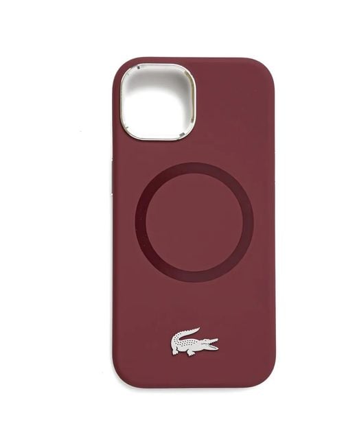 Lacoste Purple Logo-Plaque Iphone 15 6.1 Case