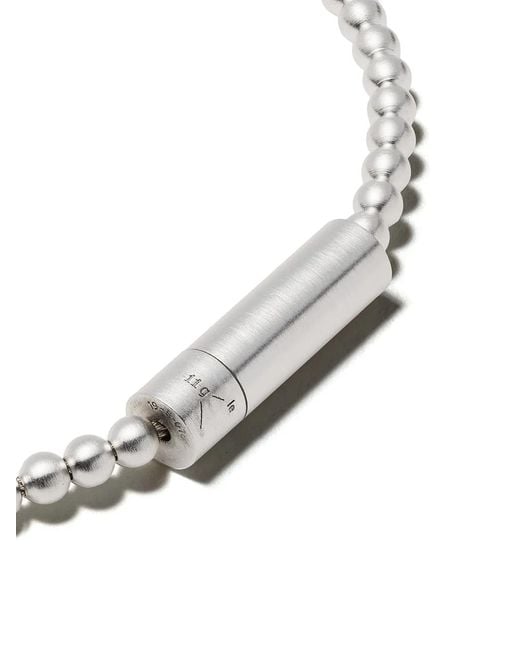 Le Gramme White Le 11 Grammes Beads Bracelet