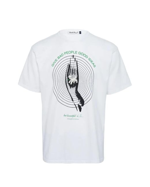 Undercover White Graphic-Print T-Shirt for men