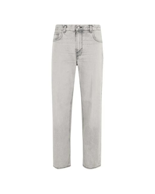 Haikure Gray Bonnie Straight-Leg Jeans