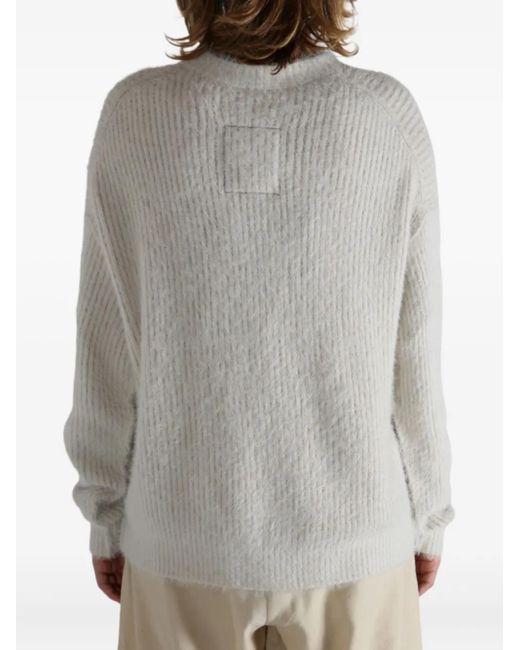 Uma Wang Round-neck Sweater Gray