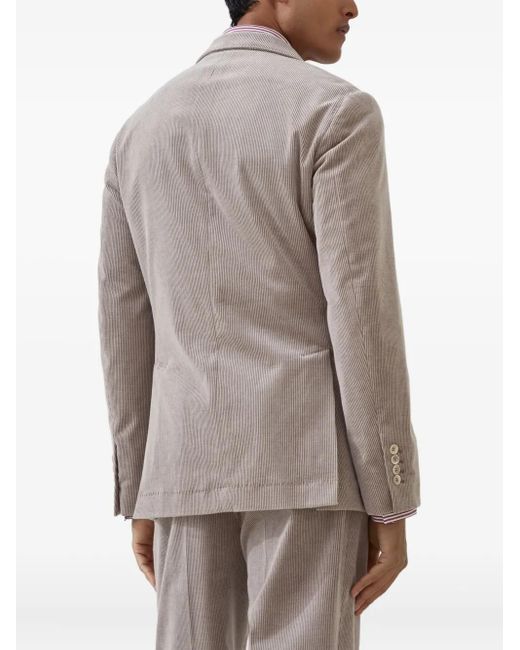 Brunello Cucinelli Sakko aus Cord in Brown für Herren
