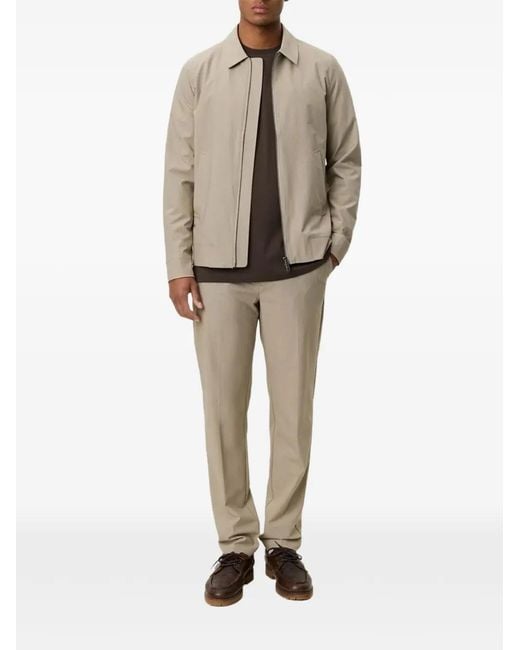 Les Deux Natural Como Zip-Up Bomber Jacket for men