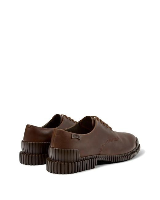 Stringate Pix di Camper in Brown da Uomo