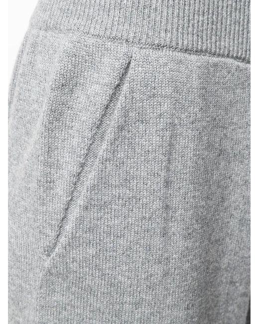 Barrie Gray Flared Knitted Trousers
