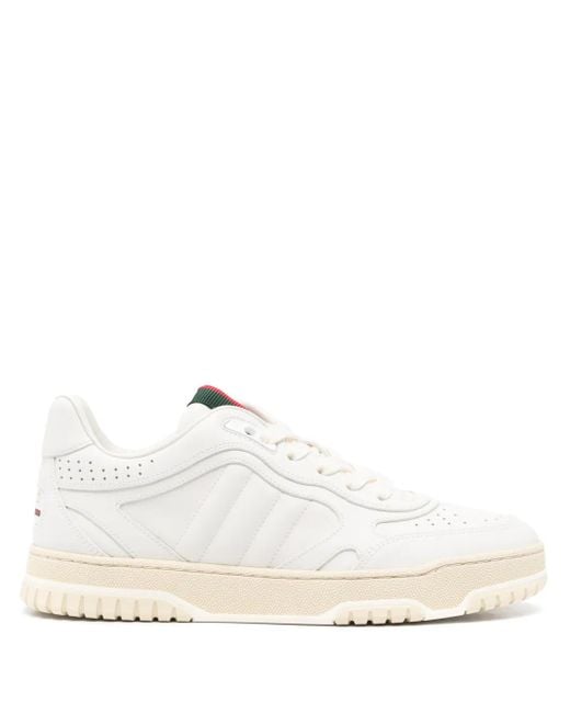 Gucci White Re-Web Damensneaker, Grösse