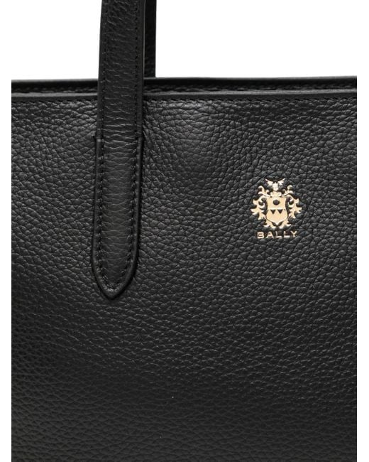 Bally Black Togo Tote Bag