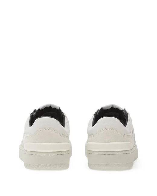 Lanvin White Clay Sneakers