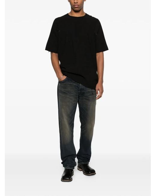 Mastercraft Union Black Edo Straight Jeans for men