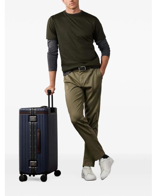 Hackett Green Crew-Neck T-Shirt for men
