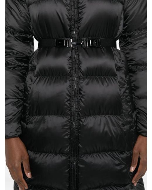 Max Mara Mantel Met Ceintuur in het Black