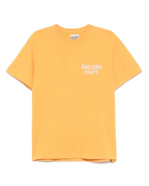 GALLERY DEPT. ロゴ Tシャツ Yellow