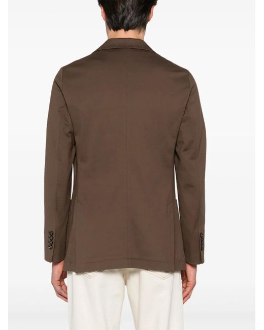 Circolo 1901 Brown Single-Breasted Pique Jacket for men