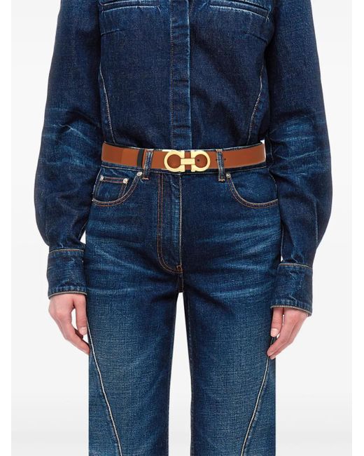 Ferragamo White Belts