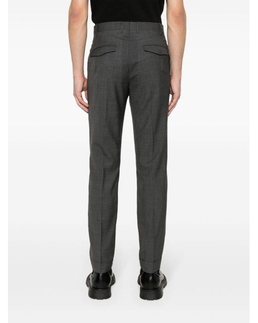 PT Torino Gray Master Slim-fit Trousers for men