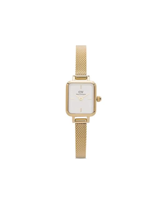 Daniel Wellington White Mini Quadro 18Mm