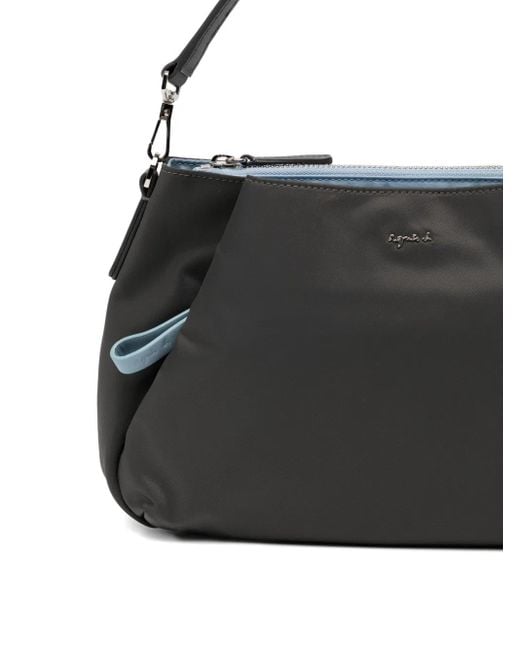 Agnes B. Black Multi-Way Tote Bag