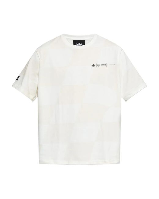 adidas X Bad Bunny X Mercedes-Amg Petronas Formula One Logo-Detail T-Shirt  in White | Lyst