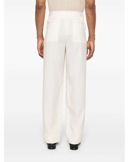 Brioni Geplooide Pantalon in het White voor heren