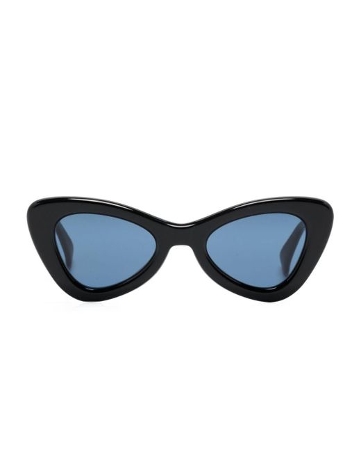 KENZO Blue Klassische Cat-Eye-Sonnenbrille