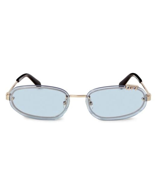Off-White c/o Virgil Abloh Blue Miami Sunglasses