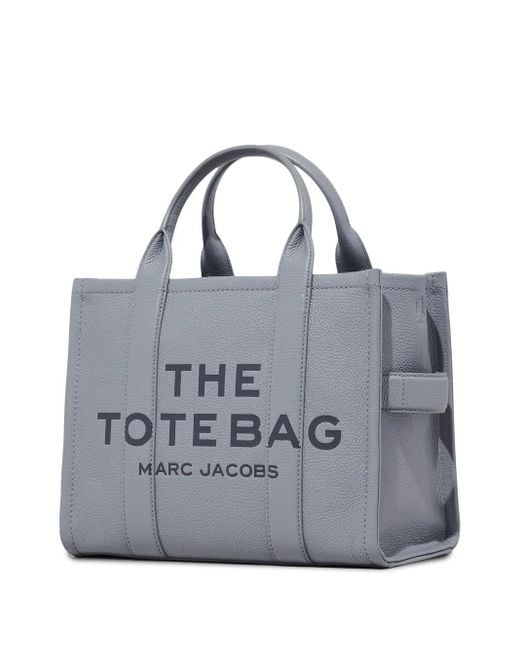 La bolsa de bolso de cuero de cuero Marc Jacobs de color Gray
