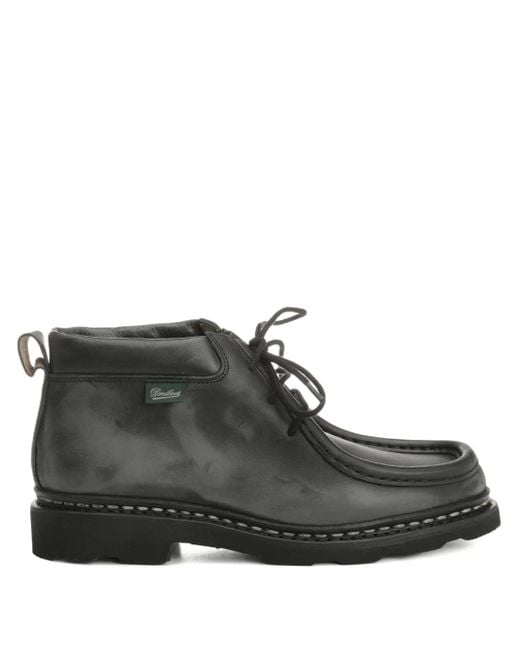 Stivaletti Stringati di Paraboot in Black