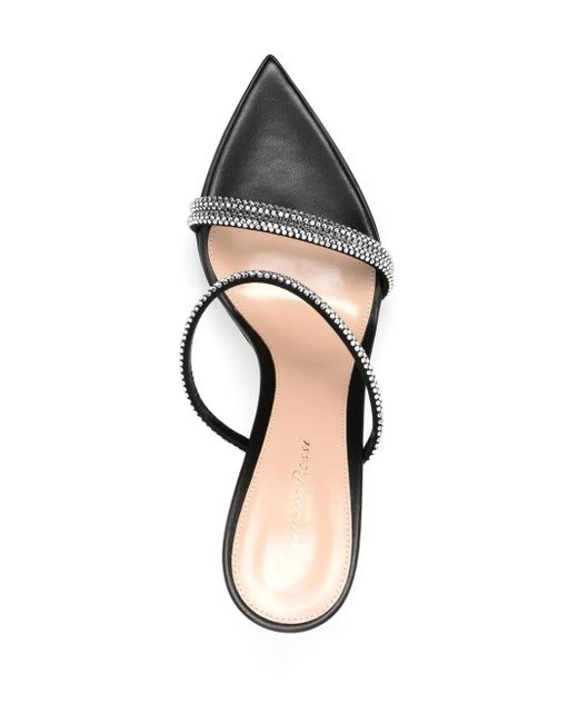 Gianvito Rossi Black Cannes 120Mm Platform Sandals