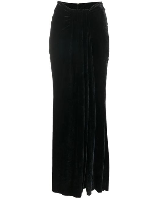 Blumarine Rok Met Split in het Black
